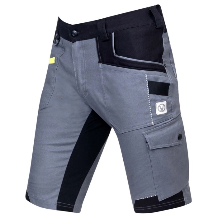 Pantaloni de lucru scurti 4XSTRETCH - gri [2]