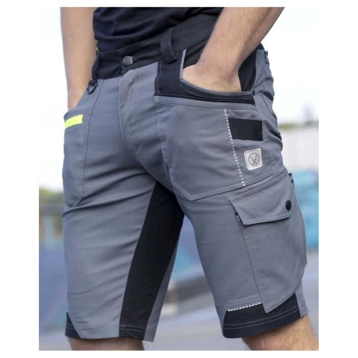 Pantaloni de lucru scurti 4XSTRETCH - gri [8]