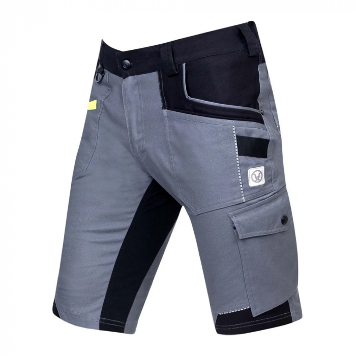 Pantaloni de lucru scurti 4XSTRETCH - gri [2]