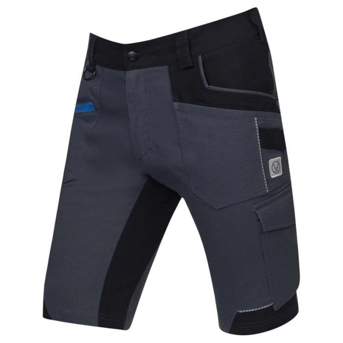 Pantaloni de lucru scurti 4XSTRETCH - gri inchis [2]