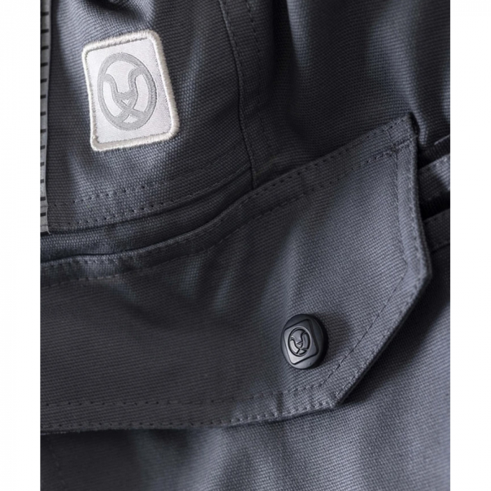 Pantaloni de lucru scurti 4XSTRETCH - gri inchis [7]