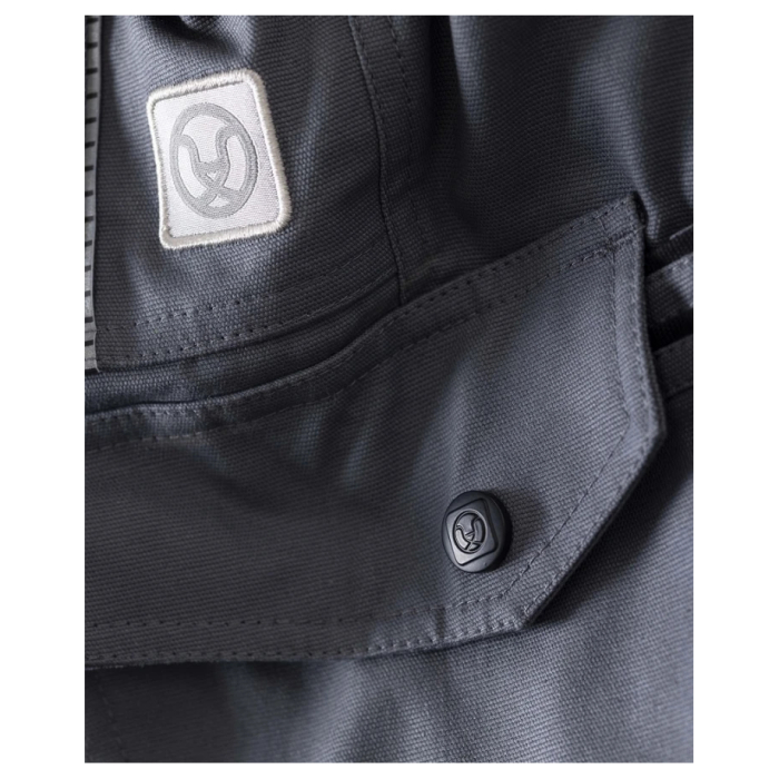 Pantaloni de lucru scurti 4XSTRETCH - gri inchis [7]
