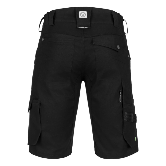 Pantaloni de lucru scurti 4XSTRETCH - negru [2]