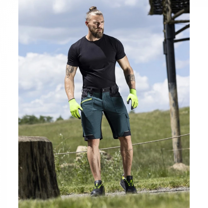 Pantaloni de lucru scurti 4XSTRETCH - verde [3]