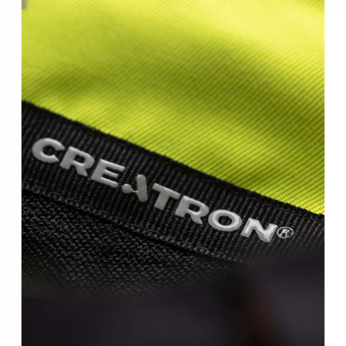Pantaloni de lucru scurti Creatron - negru/neon [9]