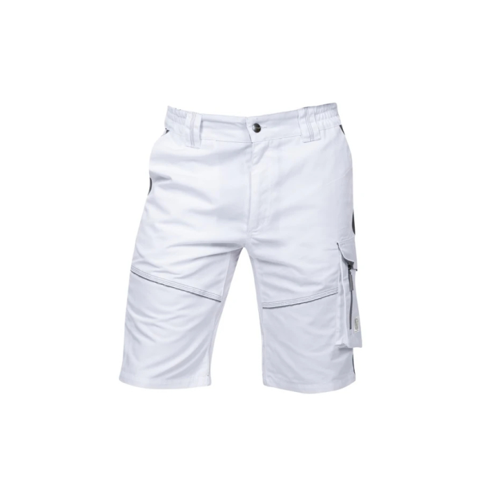 Pantaloni de lucru scurti hidrofobizati URBAN+ alb