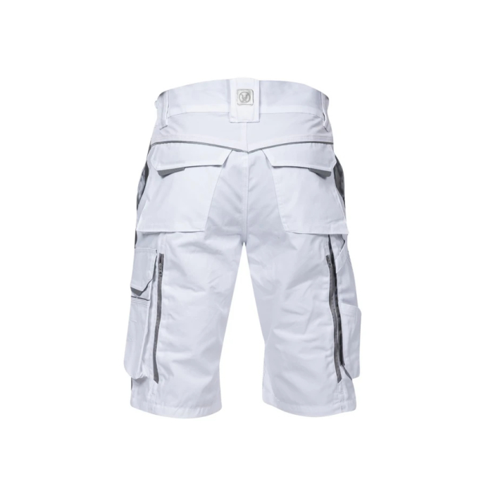 Pantaloni de lucru scurti hidrofobizati URBAN+ alb [2]