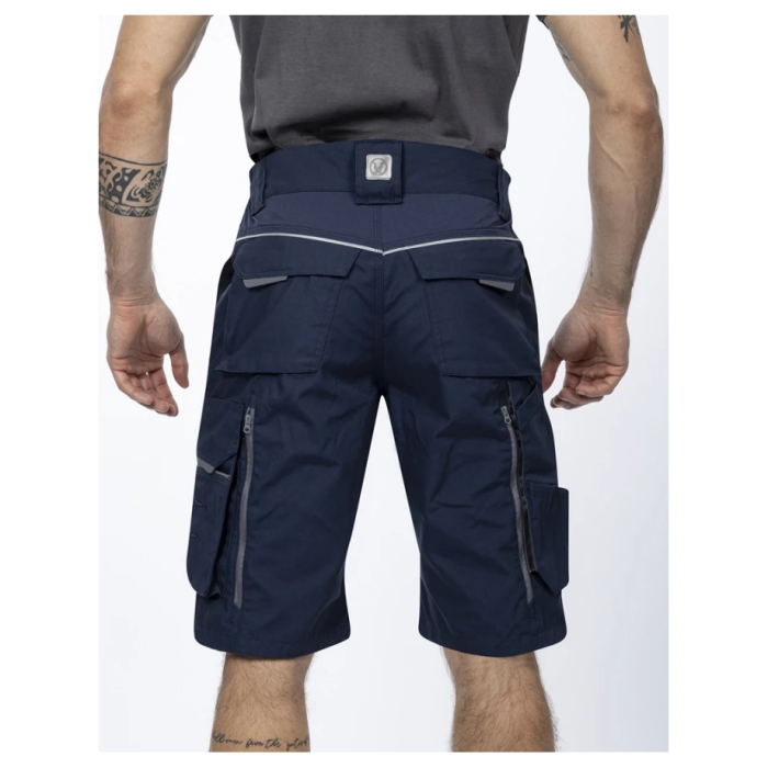 Pantaloni de lucru scurti hidrofobizati URBAN+ bleumarin [4]