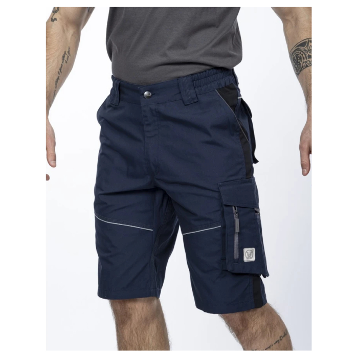 Pantaloni de lucru scurti hidrofobizati URBAN+ bleumarin [3]