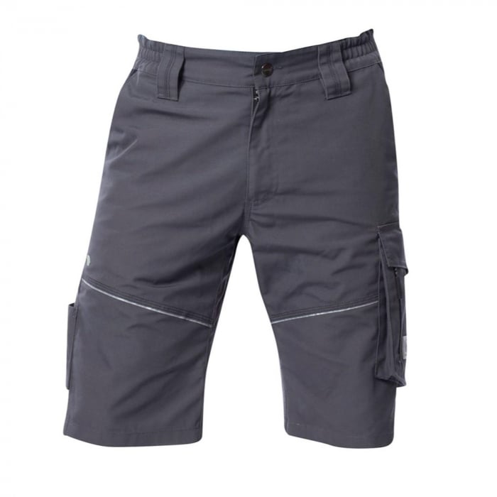 Pantaloni de lucru scurti hidrofobizati URBAN+ gri inchis [1]