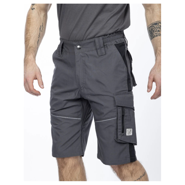 Pantaloni de lucru scurti hidrofobizati URBAN+ gri inchis [3]