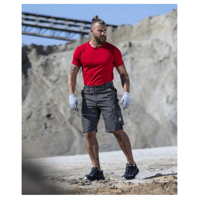 Pantaloni de lucru scurti hidrofobizati URBAN+ gri inchis [5]