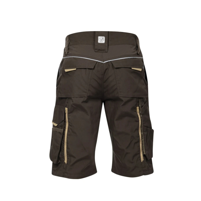 Pantaloni de lucru scurti hidrofobizati URBAN+ maro [2]