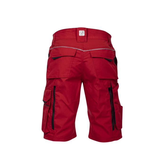 Pantaloni de lucru scurti hidrofobizati URBAN+ rosu [2]