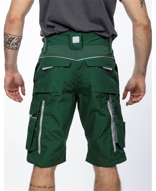 Pantaloni de lucru scurti hidrofobizati URBAN+ verde [4]
