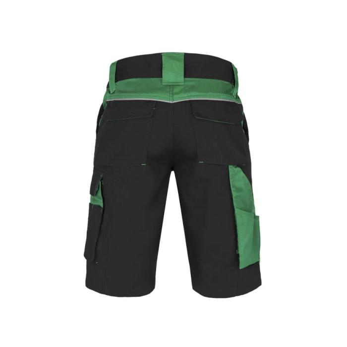 Pantaloni de lucru scurti NEON - gri/verde [2]