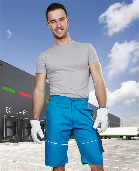 Pantaloni de lucru scurti SUMMER - albastru [4]
