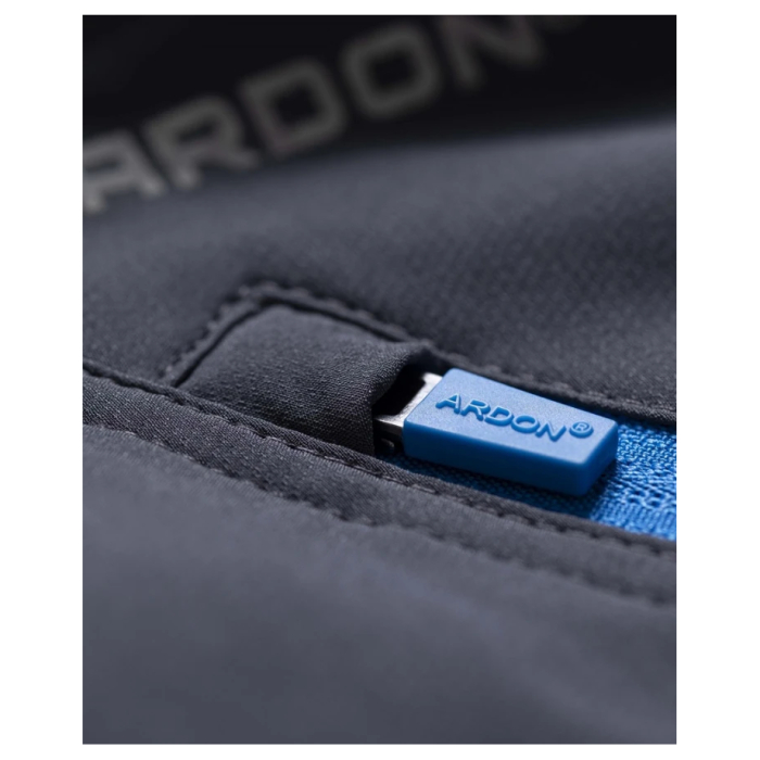 Pantaloni softshell barbati CITYCONIC - gri inchis [4]