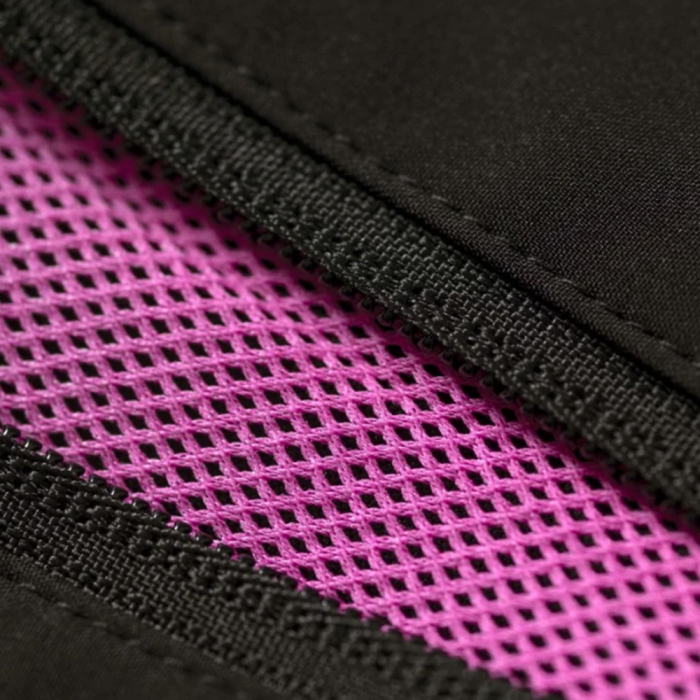 Pantaloni softshell de dama Creatron - negru/roz [4]