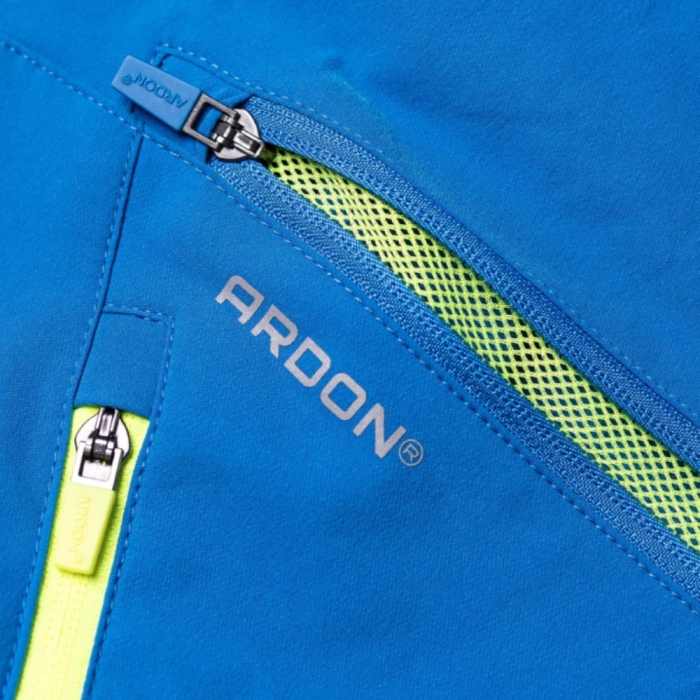 Pantaloni softshell scurti CITYCONIC - albastru [6]