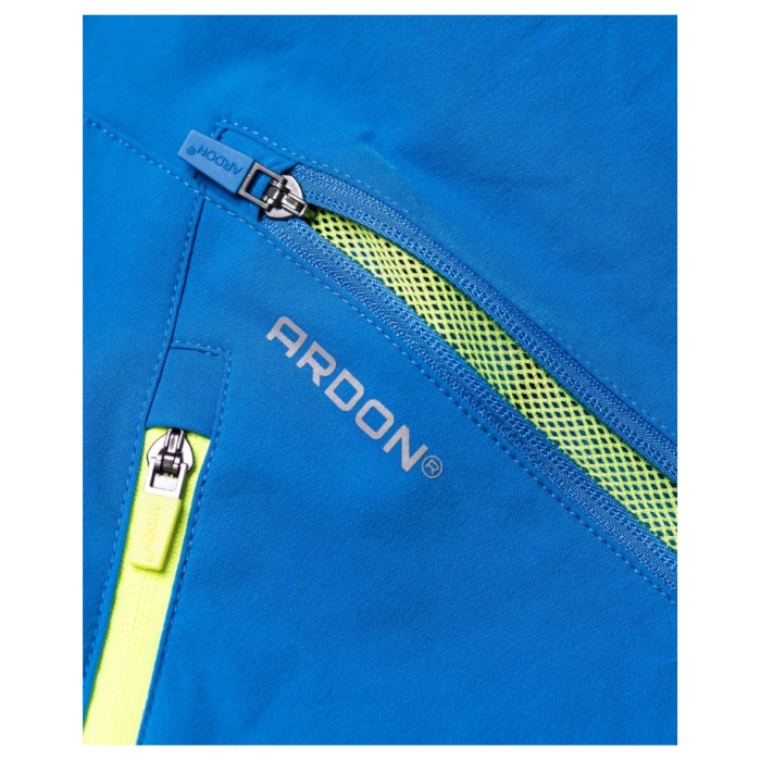 Pantaloni softshell scurti CITYCONIC - albastru [6]