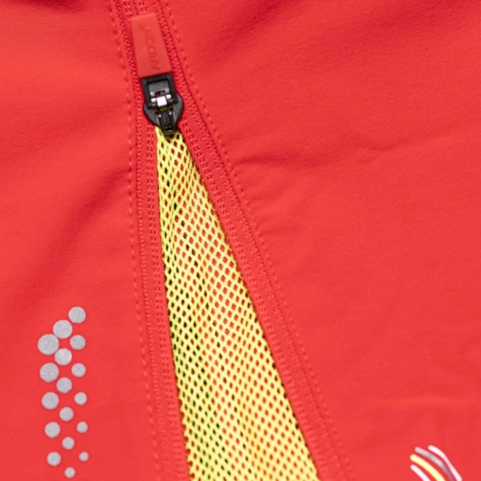 Pantaloni softshell scurti CITYCONIC - rosu [6]