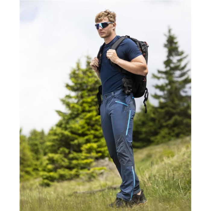 Pantaloni trekking ULTRITE GO - bleumarin [4]