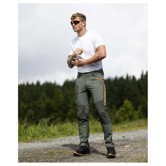 Pantaloni trekking ULTRITE GO - kaki [4]