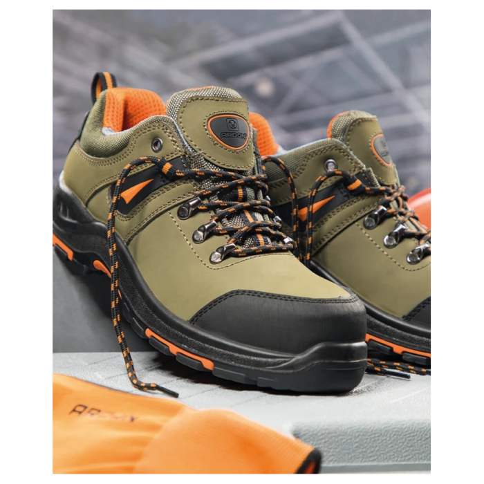 Pantofi de protectie cu bombeu compozit si lamela antiperforatie non-metalica GRINDLOW S1P SRC [2]