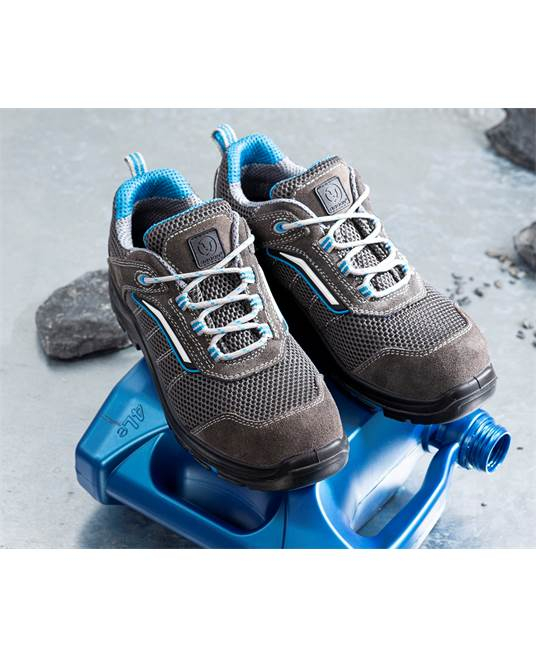Pantofi de protectie cu bombeu compozit si lamela antiperforatie non-metalica RASPER BLUE S1P SRC - metal free [7]