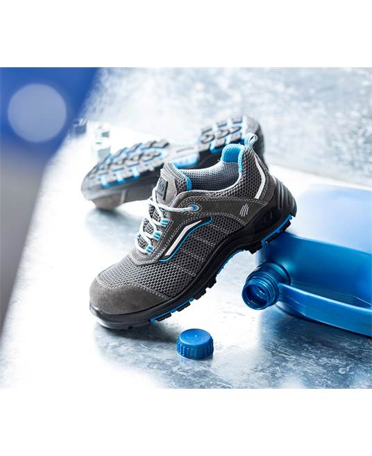 Pantofi de protectie cu bombeu compozit si lamela antiperforatie non-metalica RASPER BLUE S1P SRC - metal free [6]