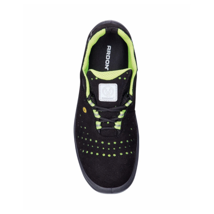 Pantofi de protectie cu bombeu din fibra de sticla si lamela antiperforatie non-metalica, VERNOR S1P ESD SRC [4]