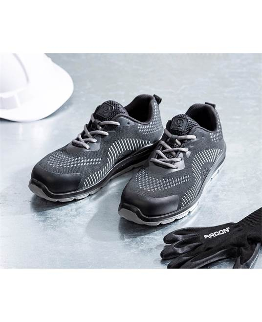 Pantofi de protectie cu bombeu metalic si lamela antiperforatie metalica Flytex S1P SRC [6]