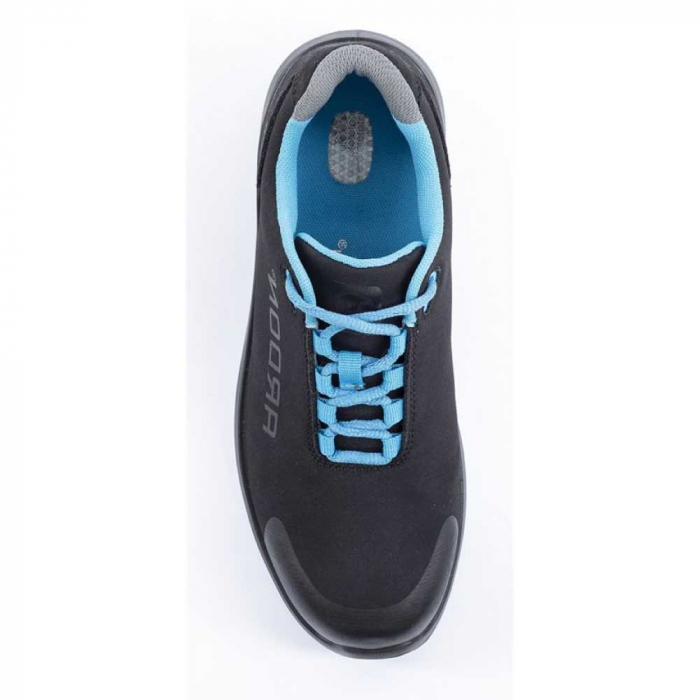 Pantofi de protectie cu bombeu metalic si lamela antiperforatie metalica SOFTEX BLUE S1P [4]