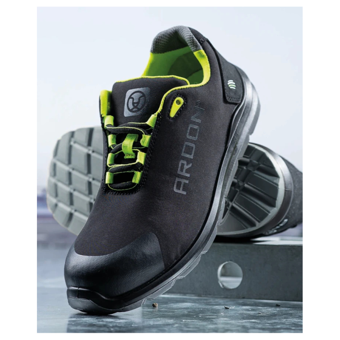 Pantofi de protectie cu bombeu metalic si lamela antiperforatie metalica Softex S1P SRC [2]
