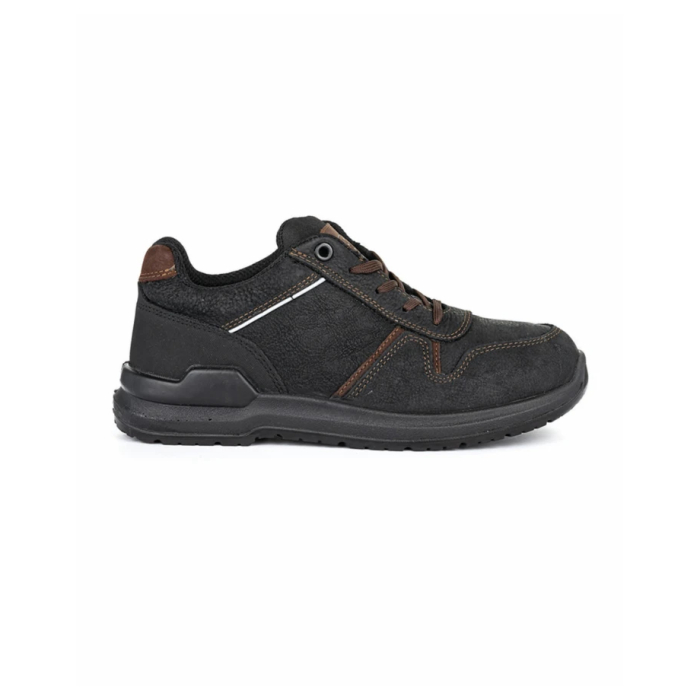 Pantofi de protectie cu bombeu metalic si lamela antiperforatie non-metalica MASTERLOW S3 SRC