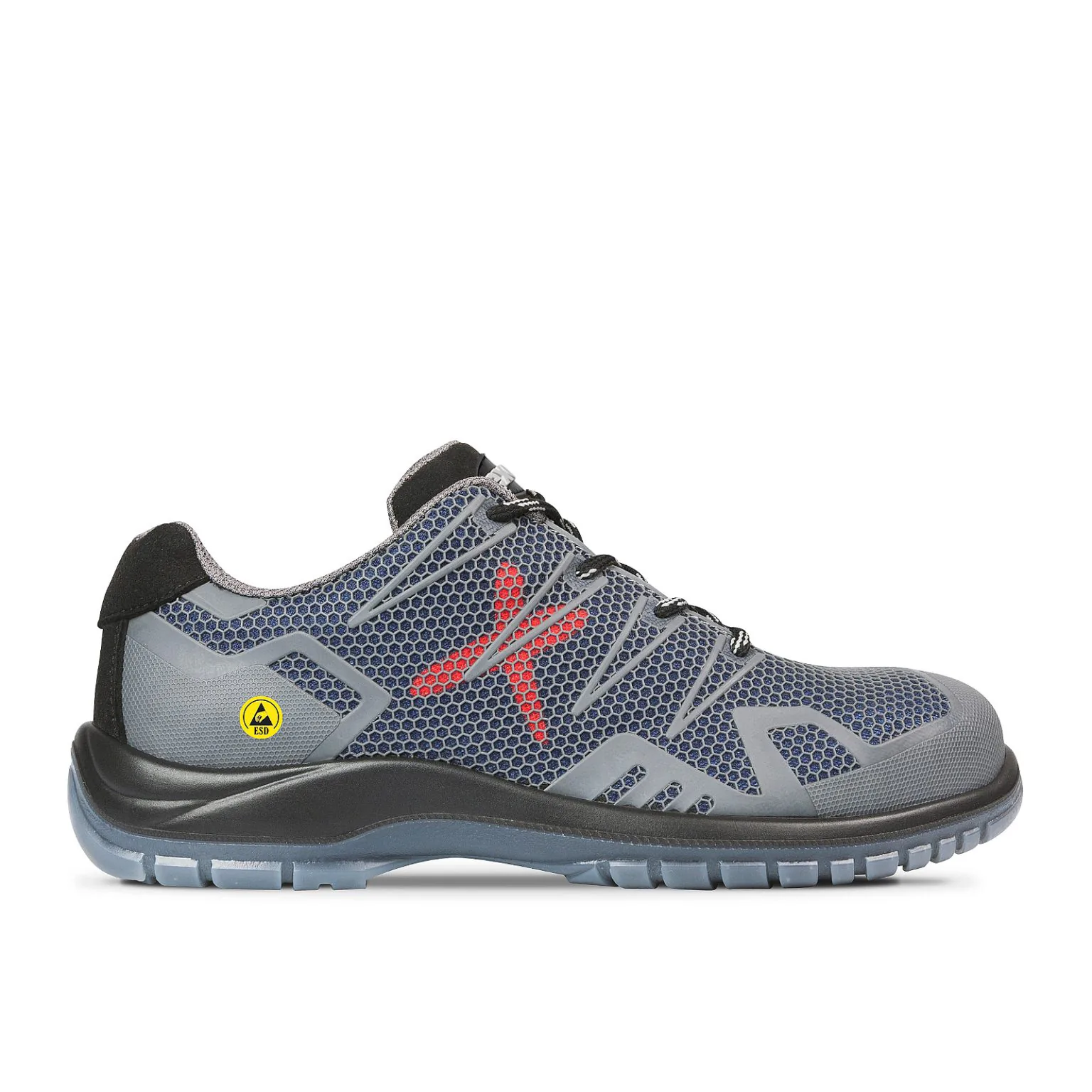 Pantofi de protectie Eros Grey_23 S1 PL FO ESD SR BC LNM