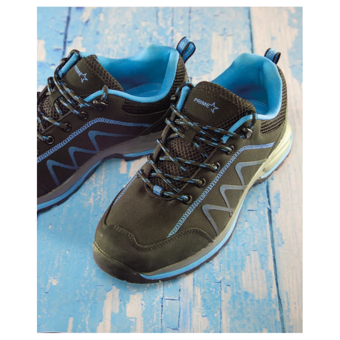 Pantofi trekking/outdoor BLOOM BB albastru/negru - softshell - pentru femei [2]
