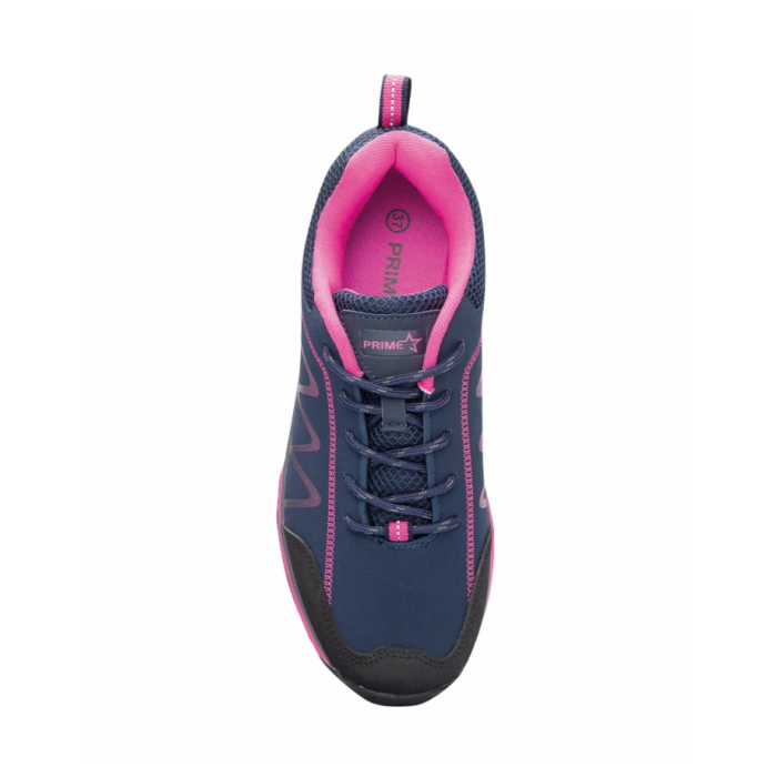 Pantofi trekking/outdoor BLOOM roz/bleumarin - softshell - pentru femei [4]
