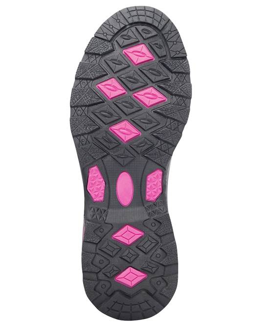 Pantofi trekking/outdoor BLOOM roz/bleumarin - softshell - pentru femei [2]