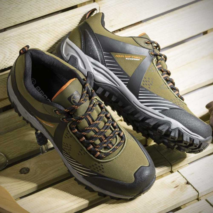 Pantofi trekking/outdoor FORCE KHAKI - softshell [6]