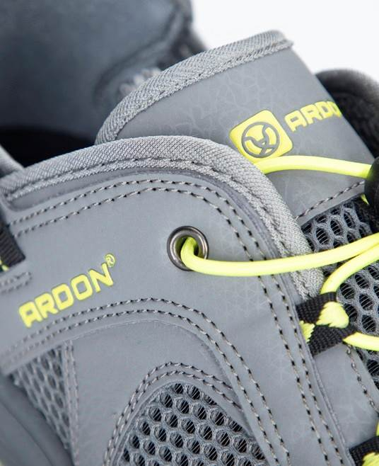 Pantofi trekking/outdoor SUNSET - gri/galben [5]