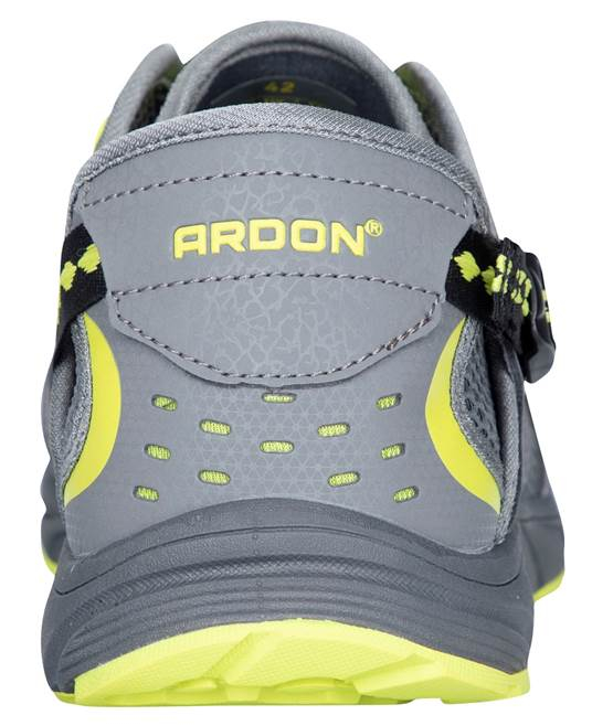 Pantofi trekking/outdoor SUNSET - gri/galben [3]