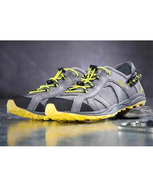 Pantofi trekking/outdoor SUNSET - gri/galben [6]