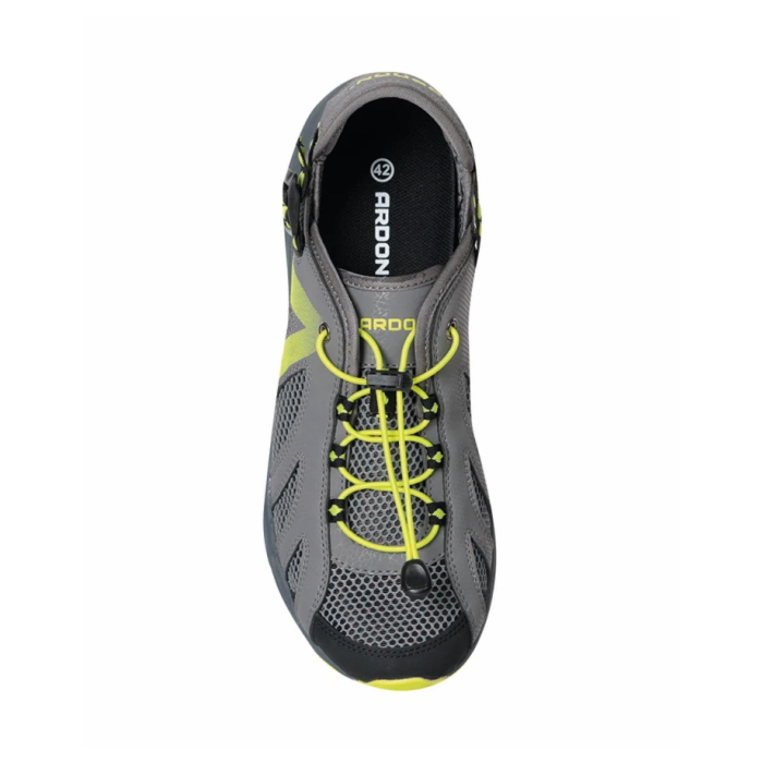 Pantofi trekking/outdoor SUNSET - gri/galben [4]