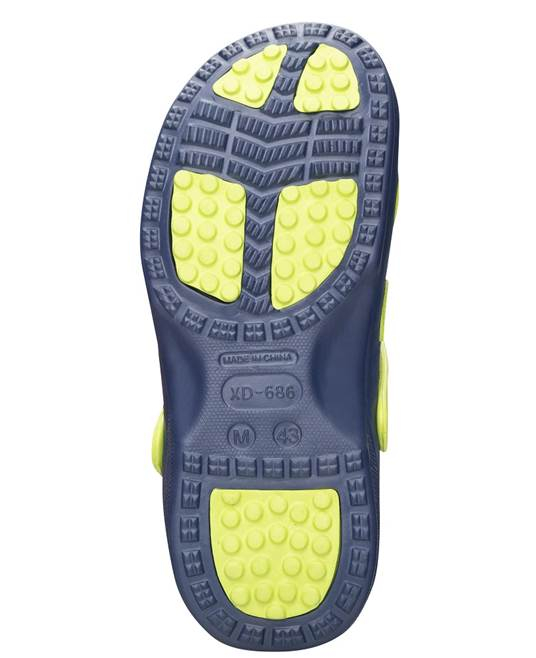 Papuci tip crocs MARINE - verde/bleumarin [2]