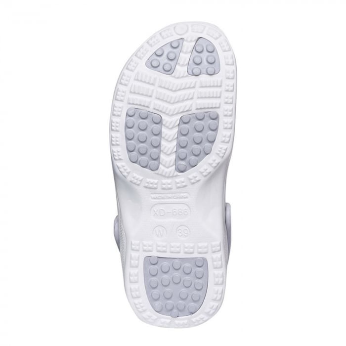 Papuci tip crocs MARINE - alb/gri [2]