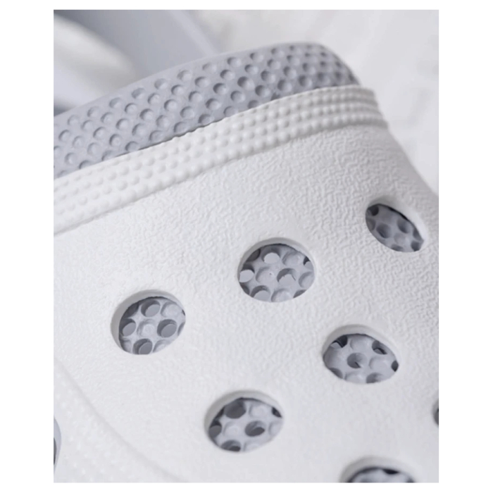 Papuci tip crocs MARINE - alb/gri [6]