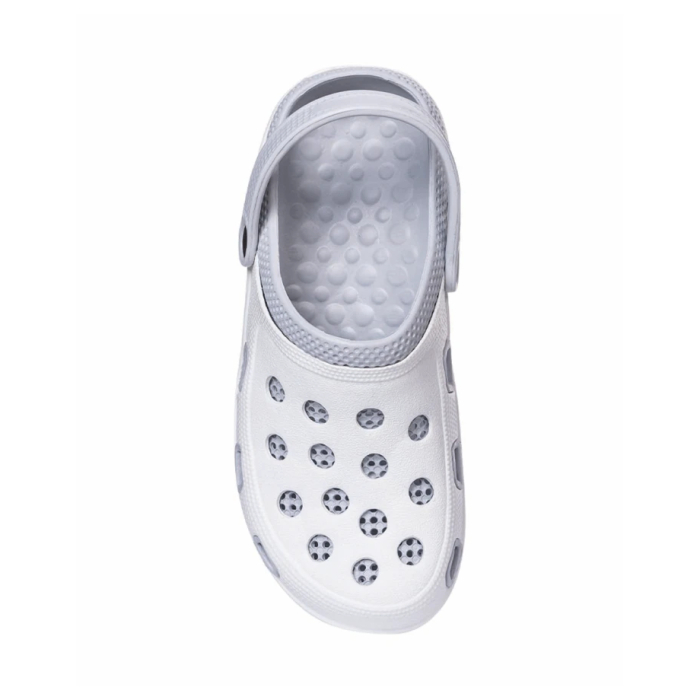 Papuci tip crocs MARINE - alb/gri [4]
