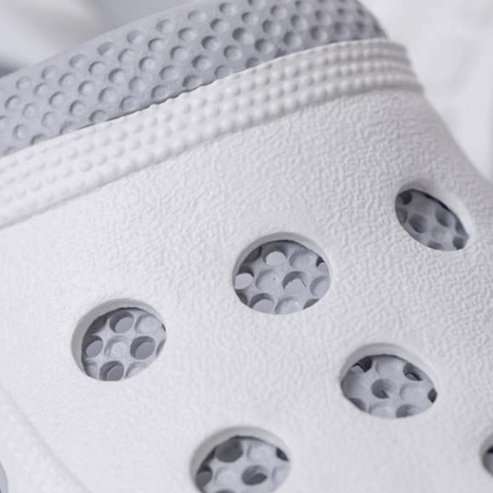 Papuci tip crocs MARINE - alb/gri [5]